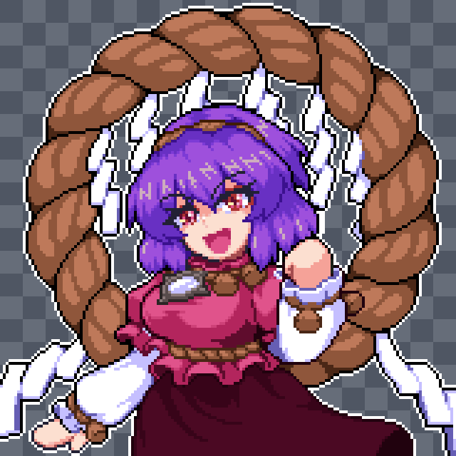SOREHODOH's tweet photo. 本日は八坂の日、ということで
拙作「東風谷早苗の神風とともに」に登場する
八坂神奈子を紹介させていただきました！

担当声優は芝崎典子さんです！！

Steamストアページはこちら！
この夏、ボスラッシュモード「かちぬき守矢杯」を追加しました！！
https://t.co/mbwd2IggO9 https://t.co/5qaFinH0Q4