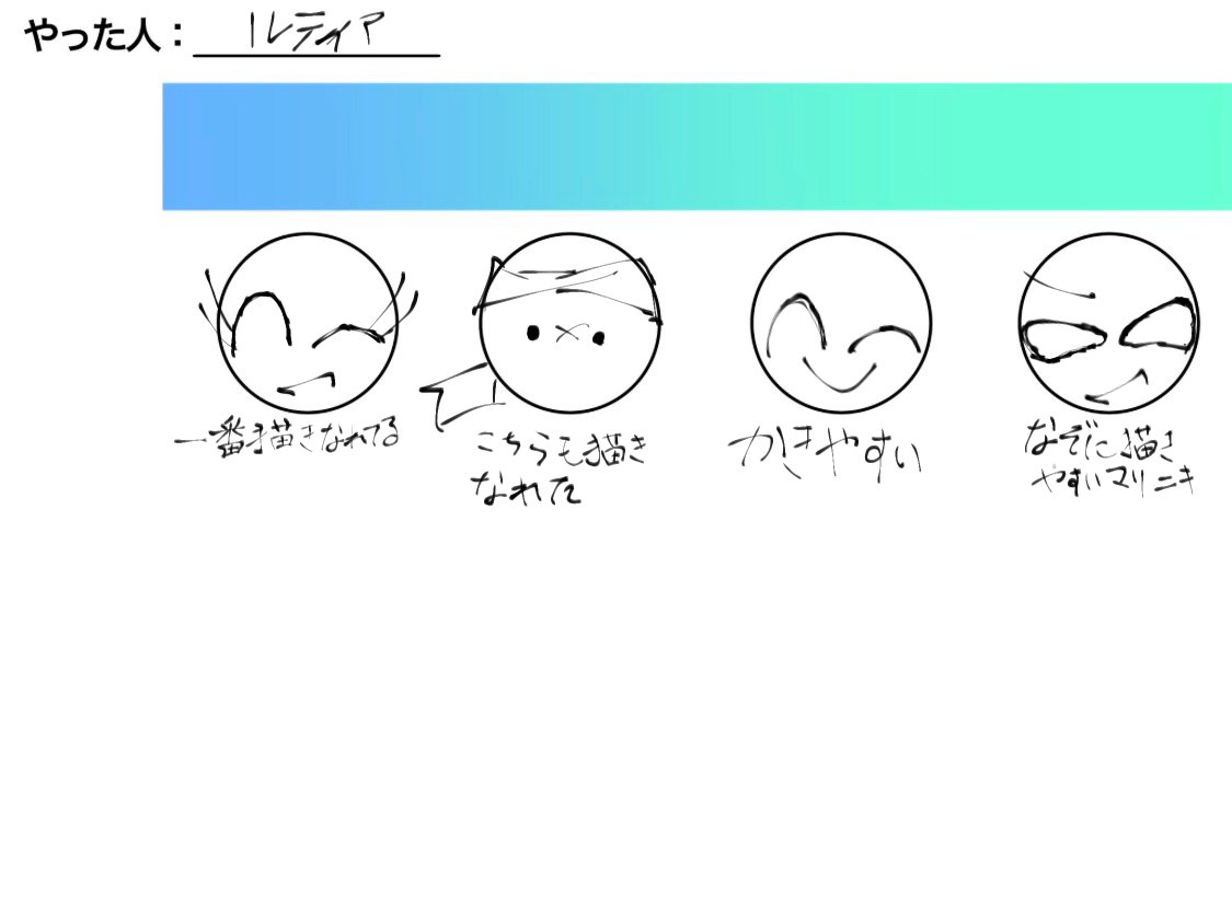 1ezjo's tweet photo. テンプレお借りしました！！
…描きやすいのが意外かもしんねぇわ俺……
#私的描きやすい17沼表 https://t.co/7x7rjRC9Zi