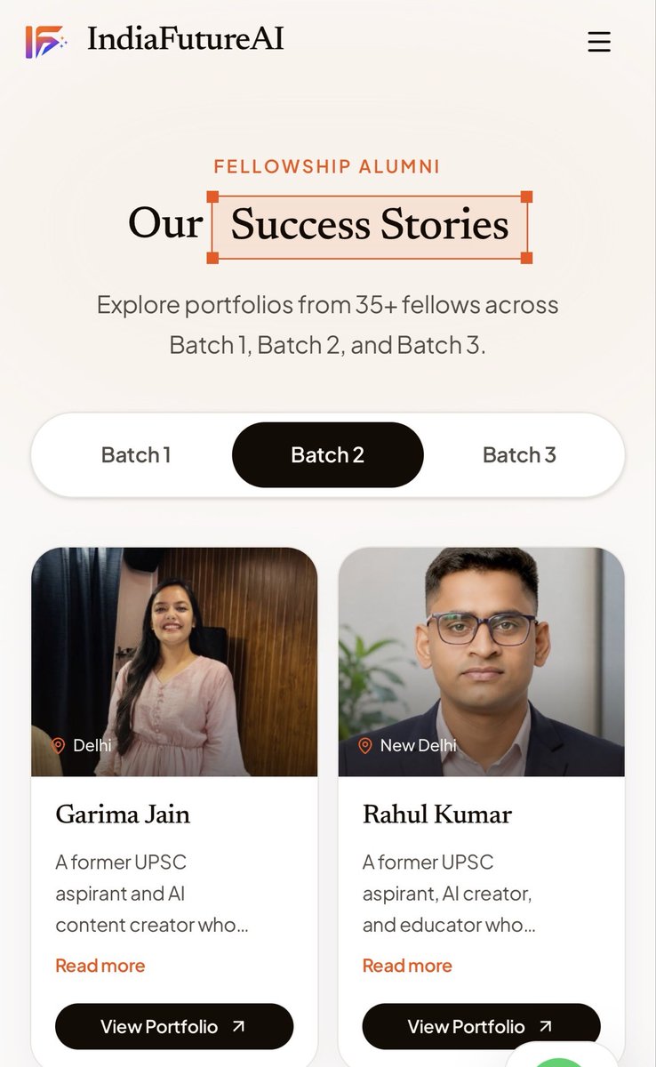 GarimaJ390's tweet photo. My AI portfolio is live on @IndiaFutureAI —a collection of stories, commercials, with generative AI. Do check it out

Grateful to @phimaanshu for constantly pushing us beyond our comfort zones and showing us what’s possible when creativity meets persistence.
@CSEPlanB https://t.co/QolvrhW0zj