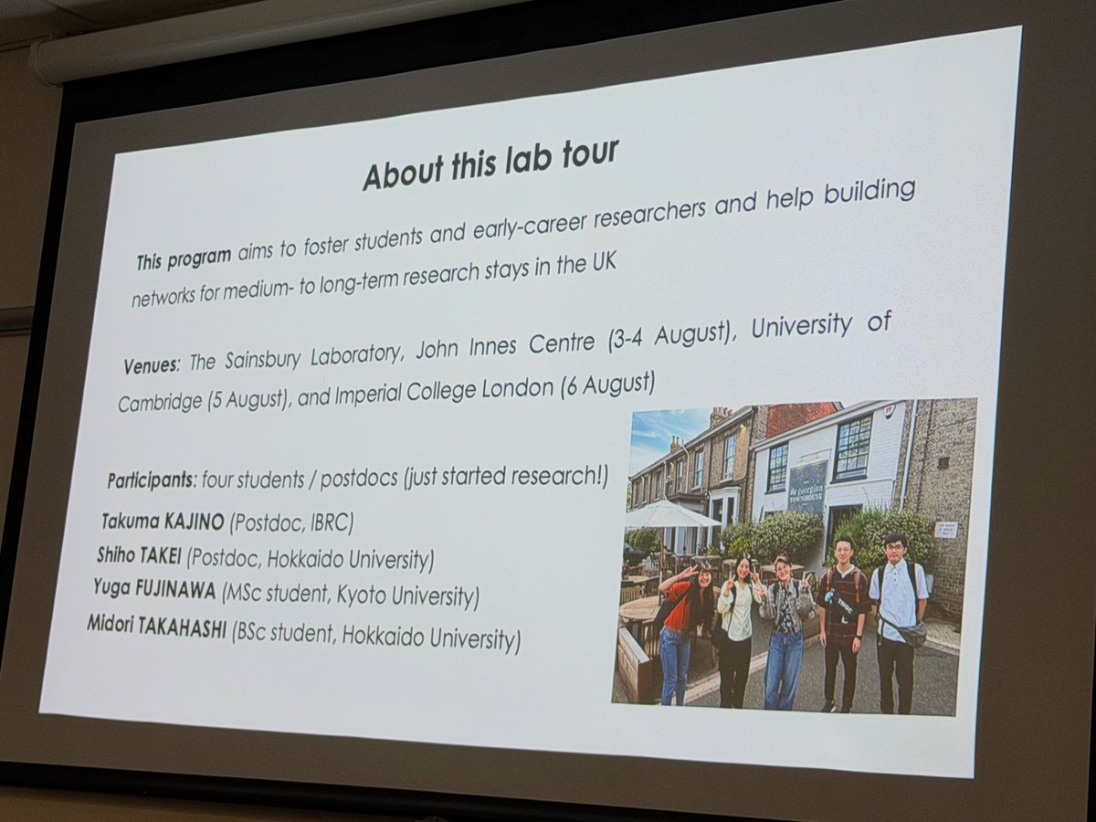 KamounLab's tweet photo. From #TSLSummer2015 @TheSainsburyLab to leading a delegation of Early Career Scientists from Japan 🇯🇵

Welcome back Aki @HiroakiAdachi3 and thank you for your dedication to mentorship 🙏 https://t.co/TI53stEFNF