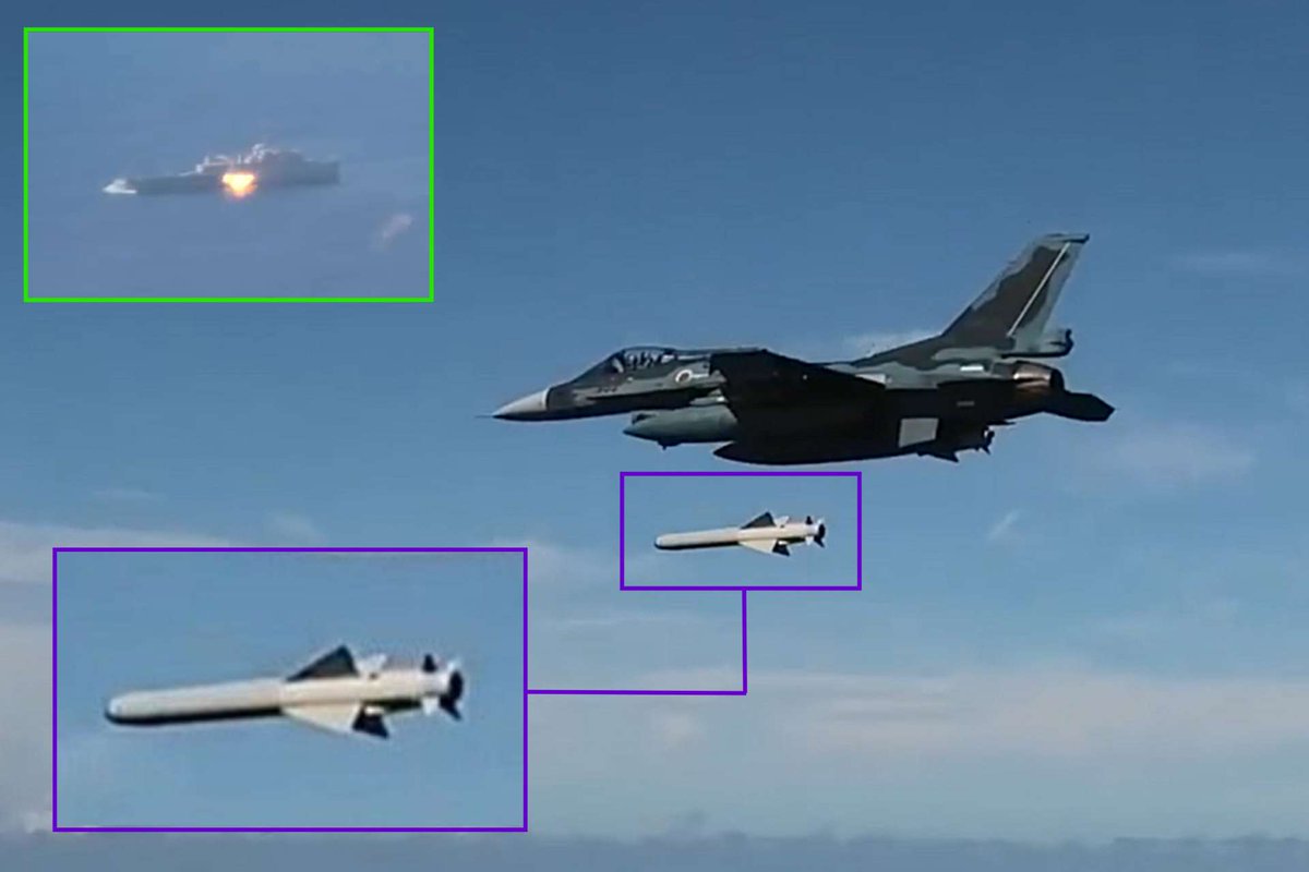 チャレンジ（米海軍） Japan Shows How F-2A-Launched ASM-2 Anti-Ship Missiles Could