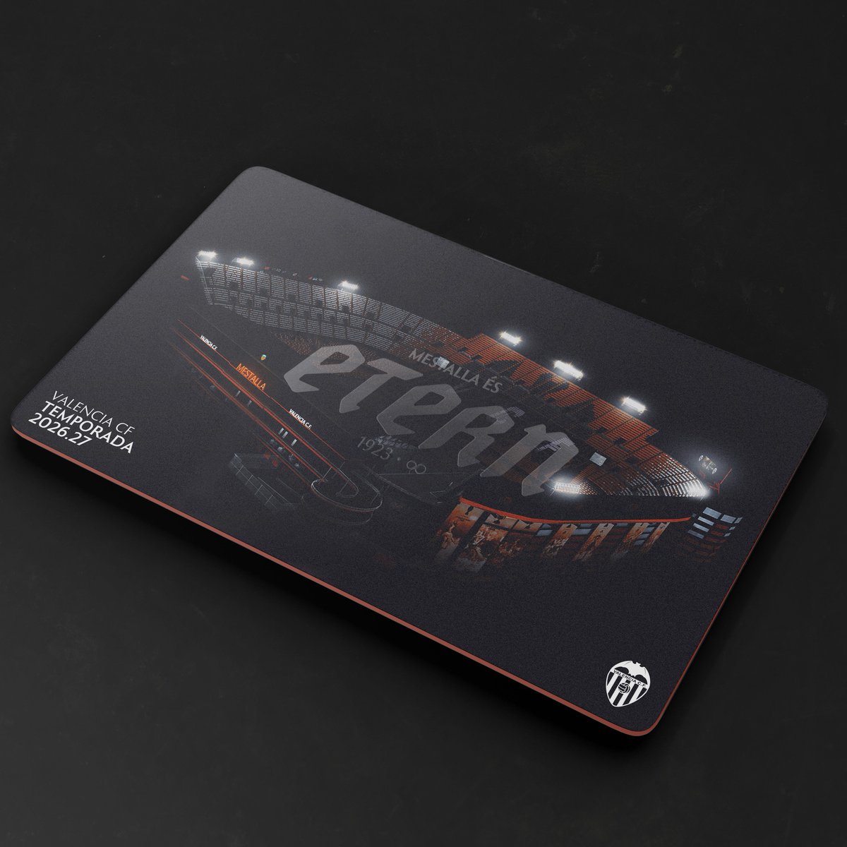 valenciacf's tweet photo. El abono físico de la temporada 2026-27 ya está en camino 

🏟️ Con motivo de la última temporada en el Camp de Mestalla, el Valencia CF ha llevado a cabo un diseño conmemorativo y exclusivo que quedará para siempre en la historia del valencianismo.