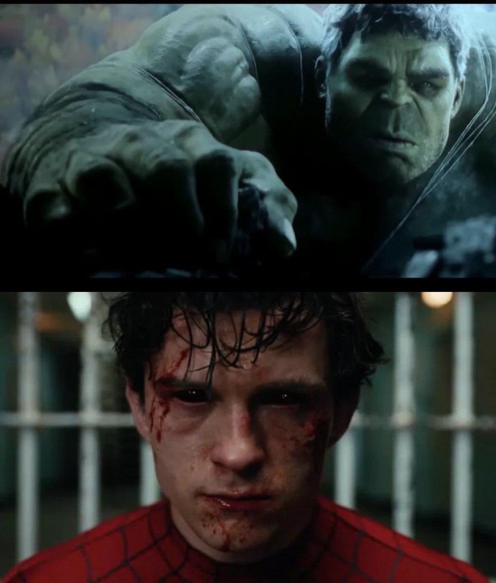bigbrownson's tweet photo. Something doesn’t add up here…

If Beast Hulk never actually met Peter before the memory spell, then how did he recognize him afterward?

#SpiderManBrandNewDay https://t.co/zXcHgDPFQ7