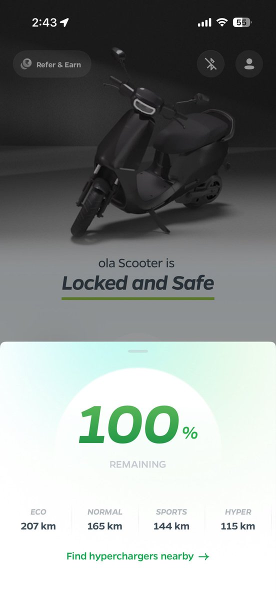 chets777's tweet photo. Still not solved after 5visits 
If you can’t give this range why to fake it … @jagograhakjago pls help and support Ola victims as Yaha 150-200 ka Avg Bol ke 80-90 ka bhi Range nahi mil rha he pls take action against @OlaElectric @ola_supports @bhash https://t.co/LUdnablrXl