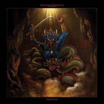 KMANRIFFSMetal's tweet photo. FULL FORCE FRIDAY:🆕August 7th 2⃣1⃣🎧

NEPTUNIAN MAXIMALISM - Nāgabhūtaṃ 🇧🇪⚛️

New studio album from Brussels, Belgian Avant-garde Jazz/Doom Metal outfit⚛️

BC➡️https://t.co/CM0MOpBFss ⚛️

#NeptunianMaximalism #Nagabhutam #AvantGardeMetal #DroneDoom #IVH #FFFAug7 #KMäN https://t.co/HxAXhHEGWt