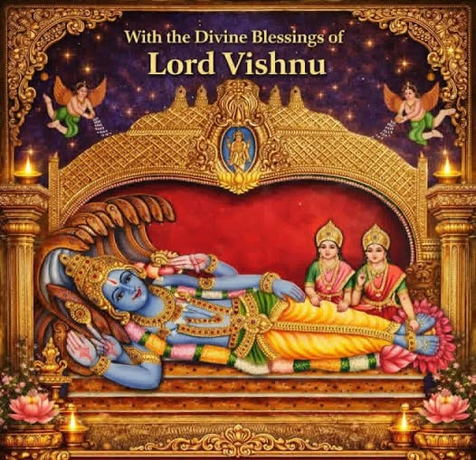 bhargavasarma's tweet photo. 👉 New Post: Vishnu Sahasranama Phalashruthi: 
                                                                       (A Curtain Raiser) 

Dear Divine Seekers,

On this sacred day of Aashaada Bahula Panchami during the Parvakaala of Sri Jaytheerthara (TeekaRayaru) Aaraadhana, I am pleased to share the latest post from my blog Vishnu Sahasranama Tattva @ https://t.co/aMJQV9W3ZW 

Our new article, Vishnu Sahasranama Phalashruthi: A Curtain Raiser– The Divine Echo of the Thousand Names, explores the profound spiritual benefits and deep philosophical essence of chanting these sacred names.

When we chant the Sri Vishnu Sahasranama, we often rush through the Uttarabhaga—the Phala Shruthi. We treat it as a mere list of worldly rewards. But the Phala Shruthi is not a postscript; it is a grand theological unveiling of the ultimate promise of transformation.

To honor this sacred text, I am embarking on a comprehensive project: A Detailed Commentary (Bhashya) on the 32 Slokas of the Phalashruti.

Before we dive into the verse-by-verse bhashya this is an introductory Section (A Curtain Raiser) to set the Shastric foundation.

Core Objective: 

To reclaim the sovereign spiritual purpose of the Uttarabhaga (Phalashruti) of the Sri Vishnu Sahasranama, elevating it from a transactional astrological remedy to its true status as a grand vehicle for Moksha-Sadhana.

Read the full post here: 

https://t.co/iGeNVQiGeI 

Thank you for being a part of this spiritual journey.

Warm regards,  
Bhargavasarma  
naaham karta harih karta  

My Blog Address:  
Vishnu Sahasranama Tattva© 
Philosophical commentary & Research by  bhargavasarma (nirikhi krishna bhagavan)
https://t.co/61zji4Rt81

#SriVishnuSahasranamaStotram #SriVishnuSahasranamaBhashya #SriVishnuSahasranamaTattva #bhargavasarma #VishnuSahasranamaPhalashruthi