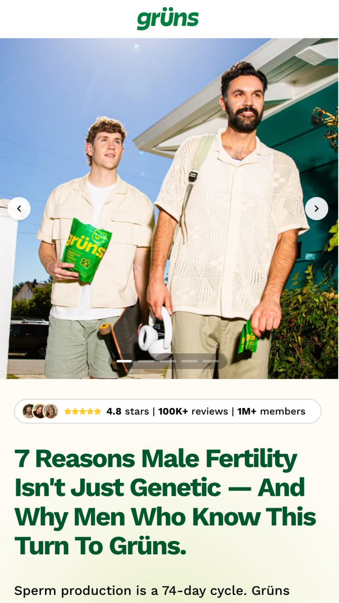 stnkvcs's tweet photo. I just clicked on 4 different ads in Gruns' library and each lead me to a different lander.

Meanwhile all of your ads point to the same PDP.

Lesson in there. https://t.co/jmf5xM85Vt