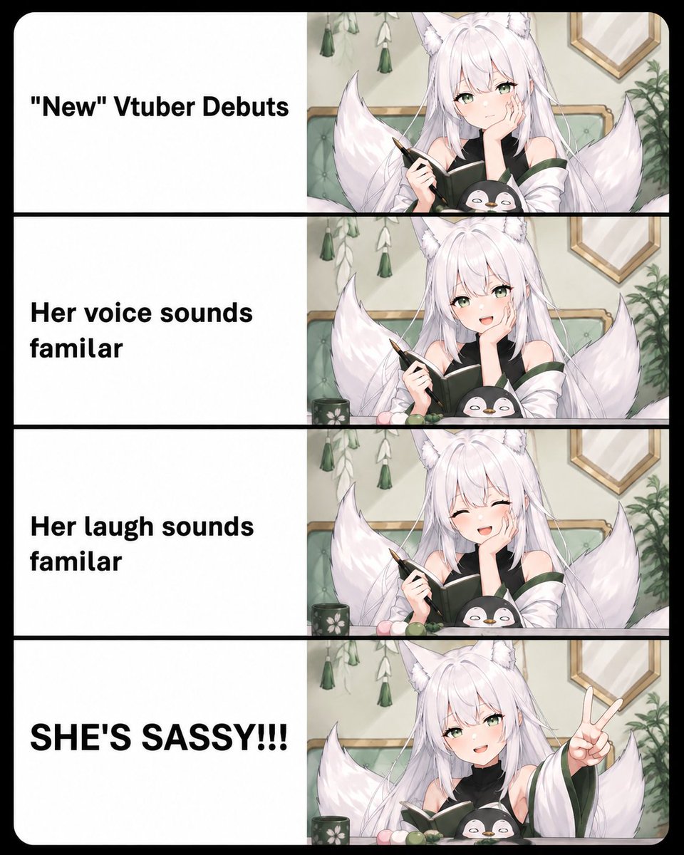 Jass_vtu's tweet photo. New face, same chaotic energy. 

Every VTuber has their own unique charm sometimes all it takes is one laugh to win everyone over.

#VTuber #VTuberDebut #KitsuneVTuber #AnimeVTuber https://t.co/narVyTXEwc
