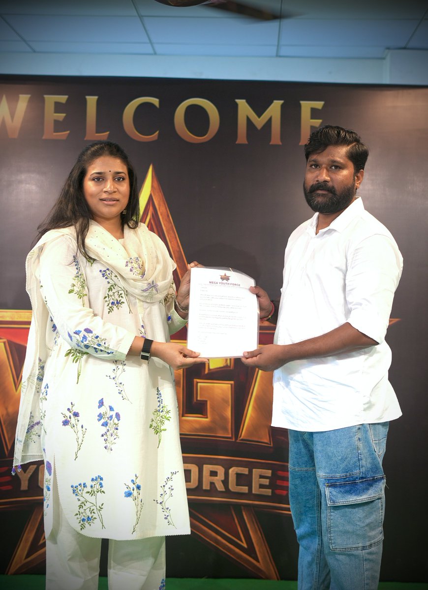 EshwarDhfc's tweet photo. Thankfull to @MYFOffl for the new Role and Responsibility...♥️

Hope I live up to the Expectations ♥️🙏🏻

#RamCharanYouthForce https://t.co/9zBT31VKU5