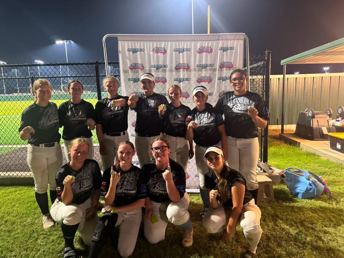 KayleeSmith2029's tweet photo. I got to play in the 2026 USSSA Oklahoma All State game on Sunday and had a great time! I was able to play left, center, 2nd, 3rd, and pitched. I pitched 10 innings total and had 17 Ks, and only 3 walks earning me an MVP award! I got some great hits as well! Amazing end to 14U! https://t.co/kQQ4qxtZAS