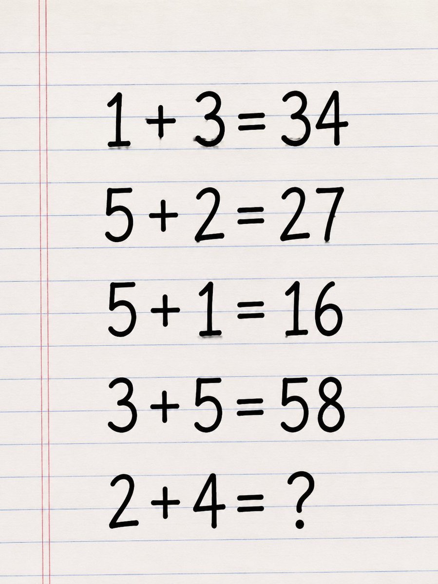 james8yg2's tweet photo. you solve this, you're a high IQ genius.

Can you solve it? https://t.co/LHetqeBf1x