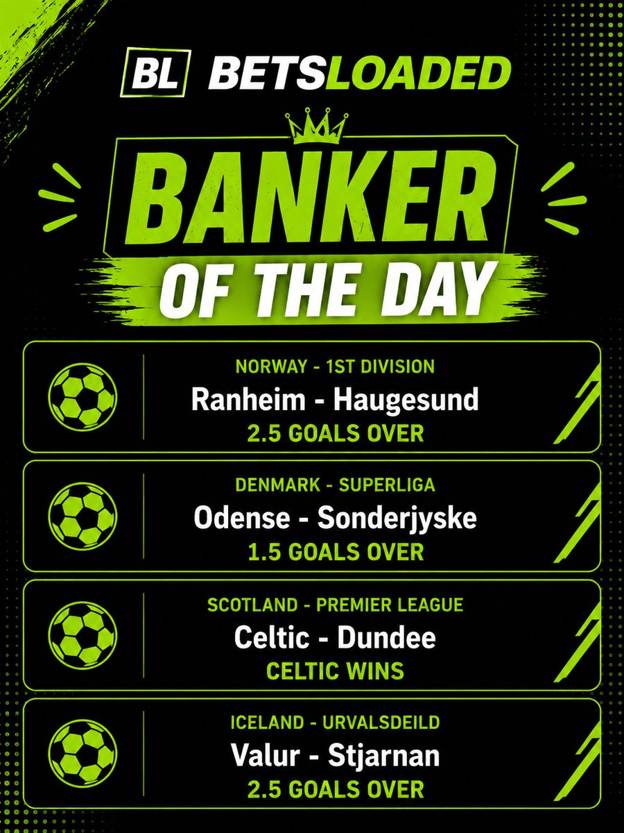 betloaded's tweet photo. Banker of the Day 🔥 https://t.co/zJEsoN4y5U