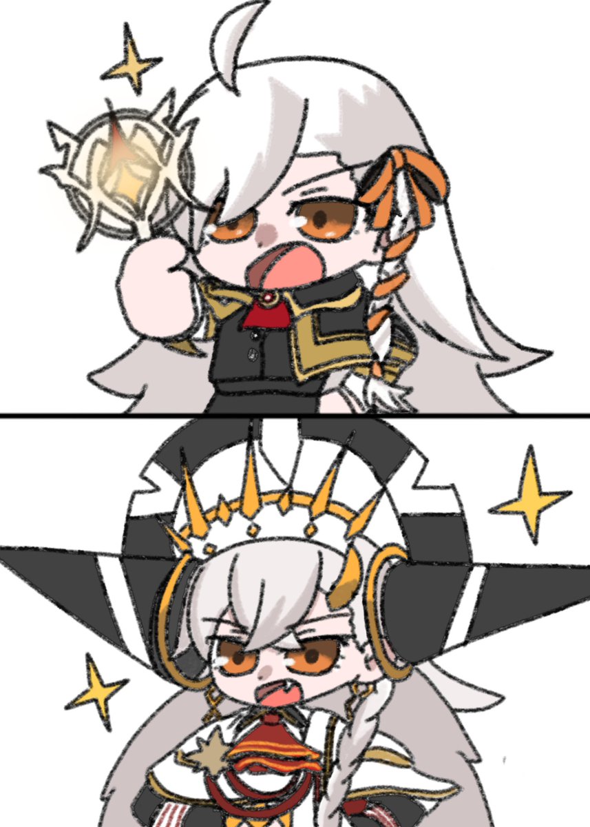 monocuroneko's tweet photo. #FGO
変身するオルガマリー所長 https://t.co/y7XWYWPK3h