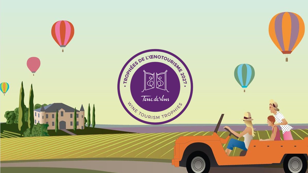 atout_france's tweet photo. Les candidatures aux Trophées de l'Œnotourisme 2027 sont ouvertes ! Domaine viticole, cave, château, maison de Champagne, association, interprofession, office de tourisme ou acteur engagé dans le développement de l'œnotourisme, déposez votre candidature 👇
https://t.co/awV4zpwKbM https://t.co/ezltrk1KEU