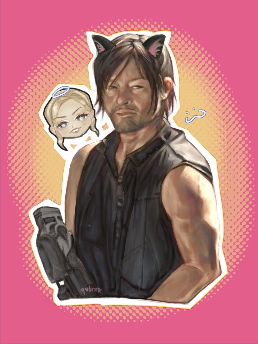 qvhrxz's tweet photo. 😼

Daryl fanart! Ft. Beth chibi

#twd #bethtwd #daryltwd #procreate #lookingforartmoots https://t.co/EBaoBCXjrh