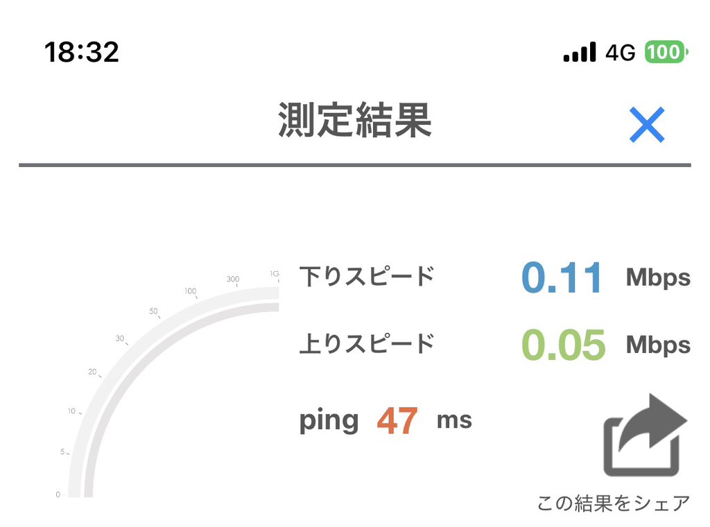 roke_moba's tweet photo. 2026年08月03日 18:30頃
ロケット🚀
モバイル📱
神プラン👼
回線速度 実測値
RBB SPEEDでの計測値
110kbps
招待コード【BVRCYFJGWD】
新規申し込み時に招待コードを登録することで200ポイント付与されます。
#ロケモバ
#格安SIM
#MVNO
#IoT
#SIM https://t.co/7BZwm5t8QJ