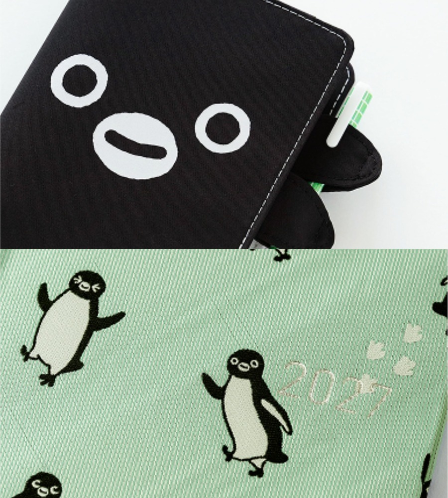 fashionpressnet's tweet photo. 「ほぼ日手帳」初の旗艦店がグランスタ東京に、限定“Suicaのペンギン”手帳カバー＆キーホルダー - https://t.co/BFvyoYts1P https://t.co/iaJ4g8pWDA
