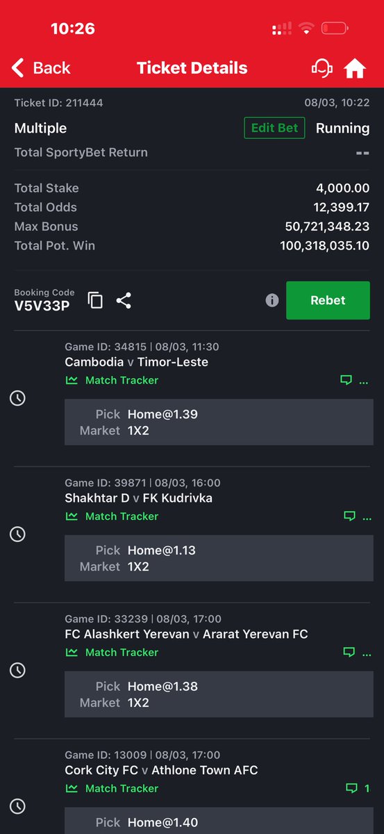 Amuludun_fyp's tweet photo. STRAIGHT WINS 
12k odds
27/27 https://t.co/oo3YgGK17C