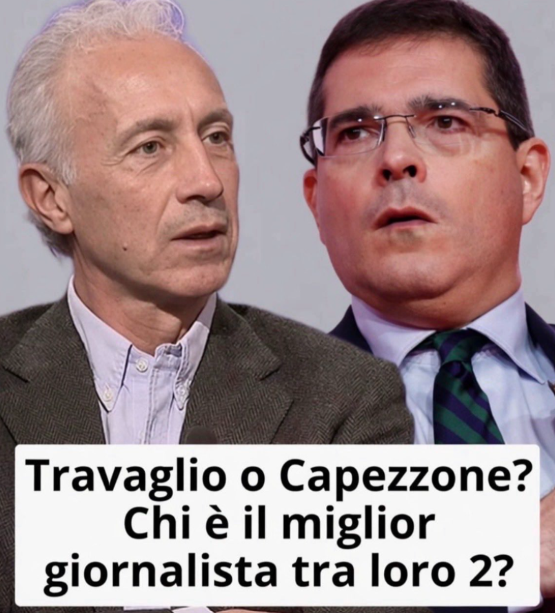 MohoNetwork's tweet photo. Chi è il miglior giornalista tra questi due? https://t.co/btHq8MWck1
