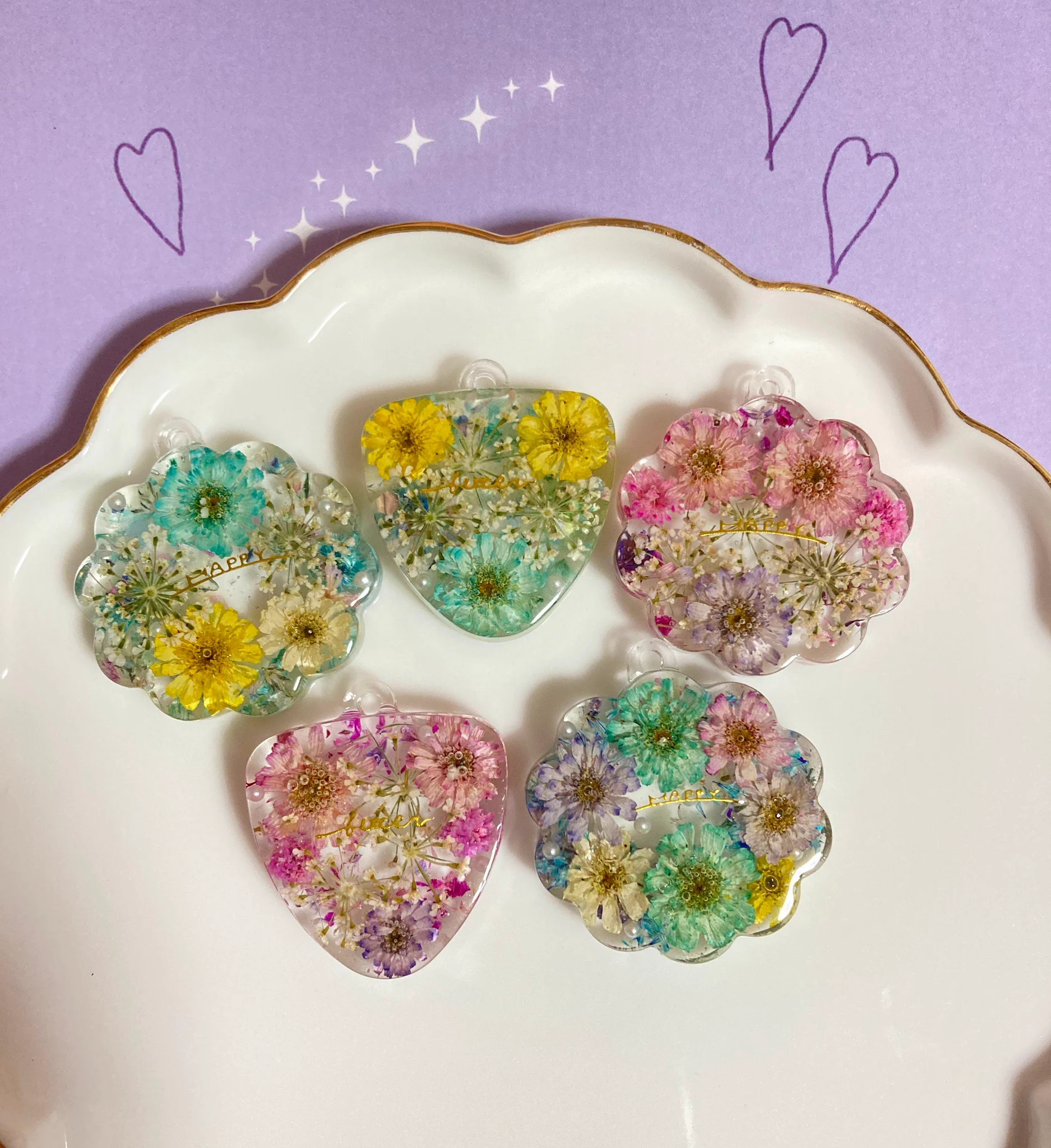 桜🌸なずいろ＊レジンアクセサリー＊ on X: 