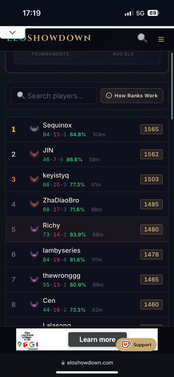 MrReiju's tweet photo. First proper season of riftbound playing only azir.

Ended up 5th on Elo showdown with a couple decent results in some of the big tournaments Singapore had. 

Anyway onwards to vendetta! The goal is a best of metal azir for SG RQ prove to myself as a decent player.

#Riftbound https://t.co/5B5X7ufo7h