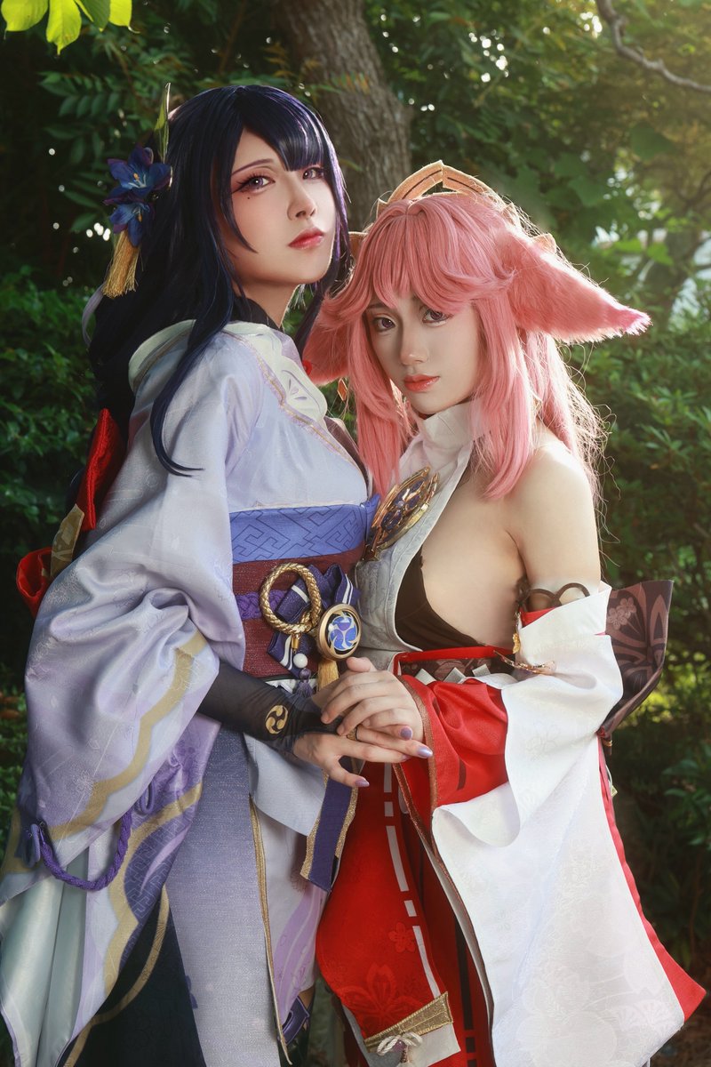 Yui_Cosplay_Ac's tweet photo. 「──なにか用ですか？」
「やっと妾のことを思い出したか？」

cosplay_
【原神】  雷電将軍(影)⚡️🍡

🦊：@aika_knhr様
📸：@kaochin365様
とっても楽しい時間、そして素敵なお写真をありがとうございました…！

#原神コスプレ
#GenshinImpactCosplay https://t.co/1b2mPRwhhb