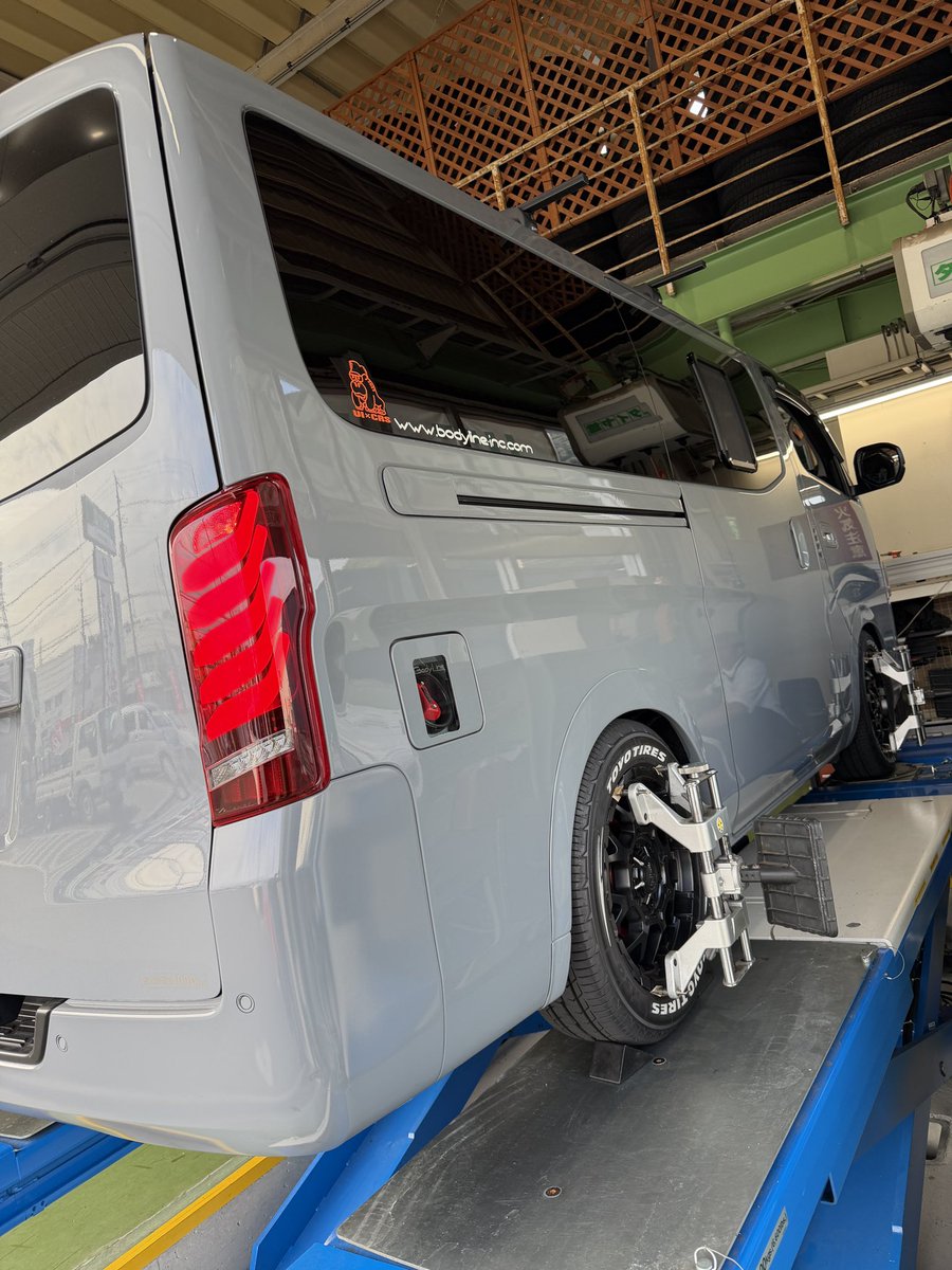 h_mini98's tweet photo. アライメント調整中 https://t.co/IEaurdIahu