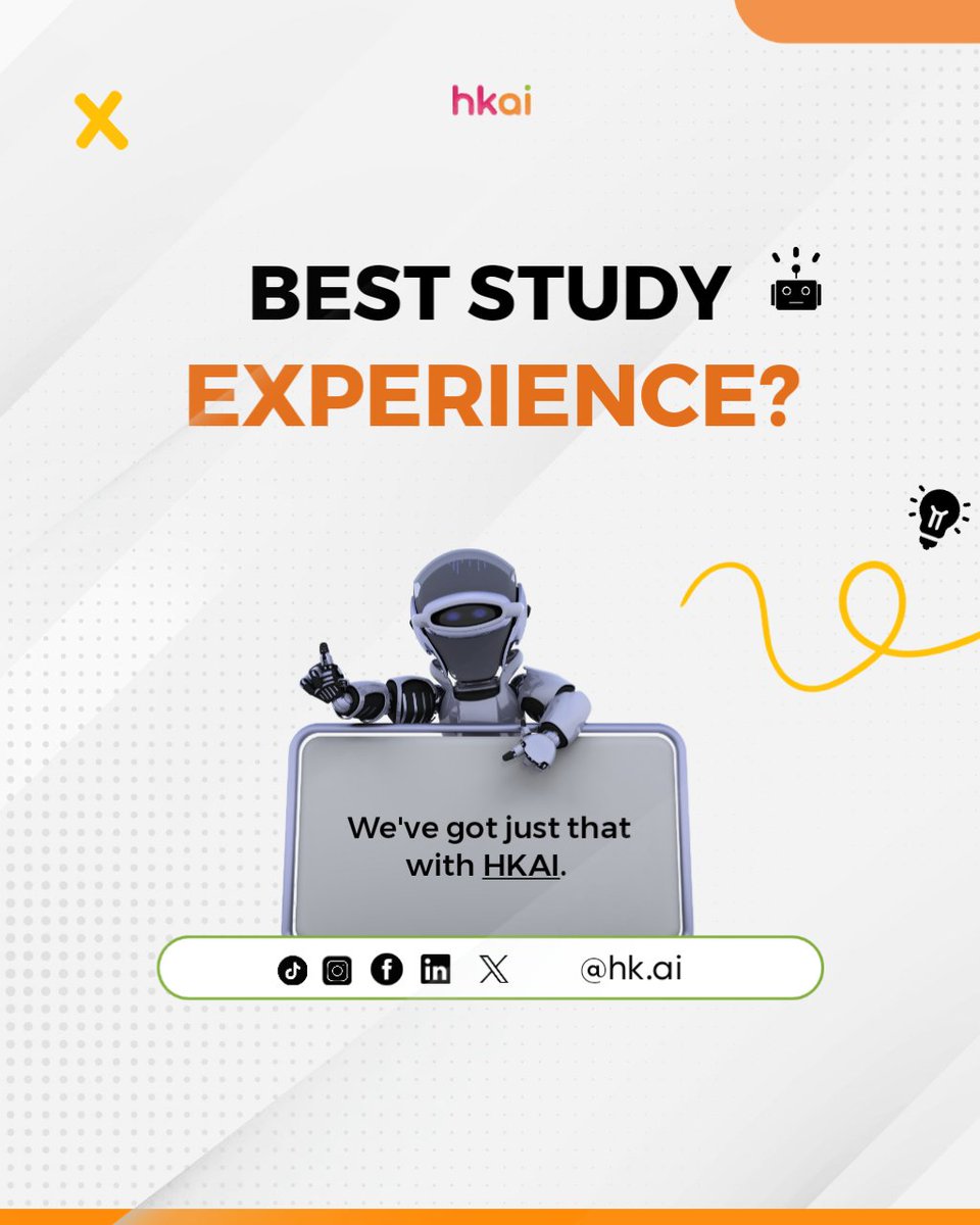 HKAI632793's tweet photo. What does a better learning experience actually look like?
From interactive lessons to an in-app code editor, HKAI is built to make learning more practical, structured and engaging.
Swipe through
#HKAI #AIForStudents #EdTechNigeria https://t.co/FBju2VPOJ3