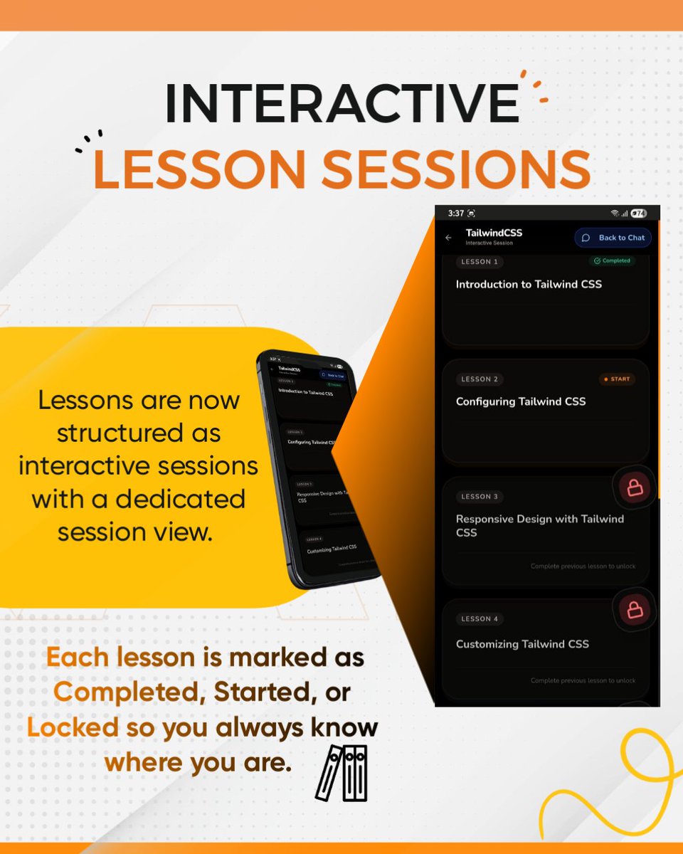 HKAI632793's tweet photo. What does a better learning experience actually look like?
From interactive lessons to an in-app code editor, HKAI is built to make learning more practical, structured and engaging.
Swipe through
#HKAI #AIForStudents #EdTechNigeria https://t.co/FBju2VPOJ3