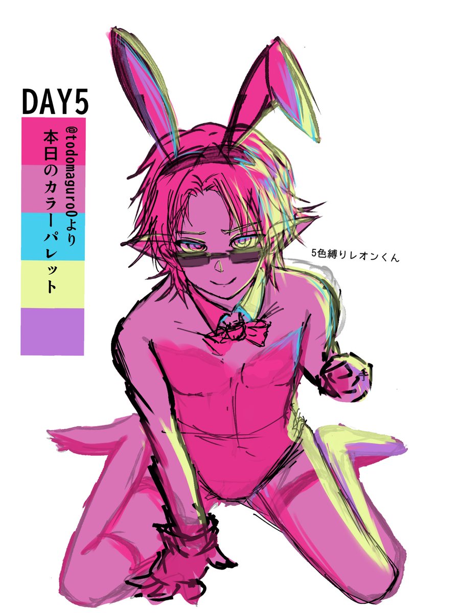 NKMK2222's tweet photo. DAY5「本日のカラーパレット」
(混色✕、フェードペン使用) https://t.co/SlvZJuAmmw