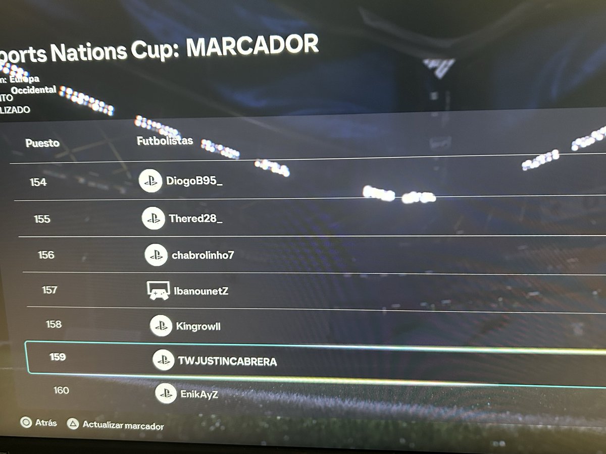JUSTINCABRERAA's tweet photo. Terminé Top 159 en el ladder de la Esports Nations Cup jugando muchas menos partidas que la mayoría.

Con este resultado, consigo clasificarme para el qualy de este sábado. Toca prepararlo y darlo todo. 💪🔥 https://t.co/av3phrmWGC