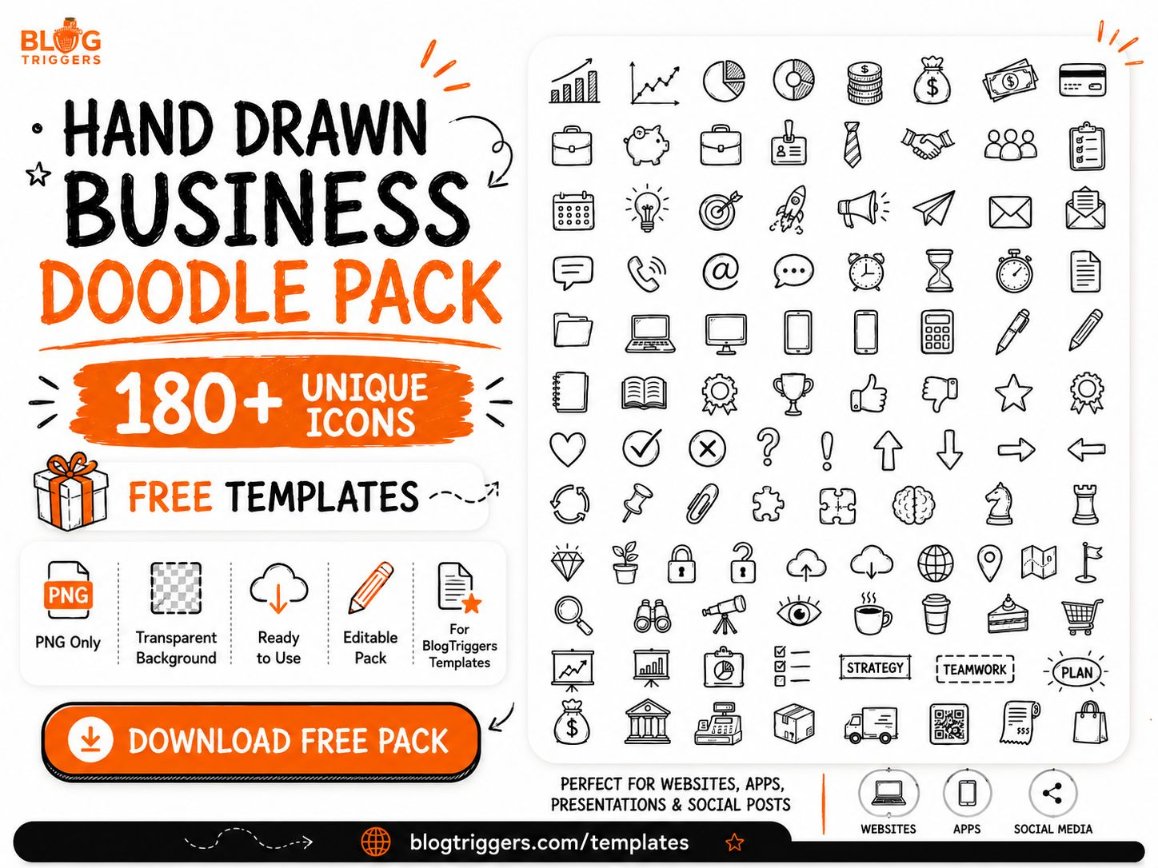 BlogTriggers's tweet photo. Hey everyone! 👋

If you're working on a website, app, presentation, or startup, this one's for you.

Grab the Hand-Drawn Business Doodle Pack and sign up now to get it FREE!

Hope you enjoy it! 💙

🔗 https://t.co/ylm2d3Mfyi

#DesignCommunity #CreativeAssets #Startup #UIUX https://t.co/KwhsT1ZOpI