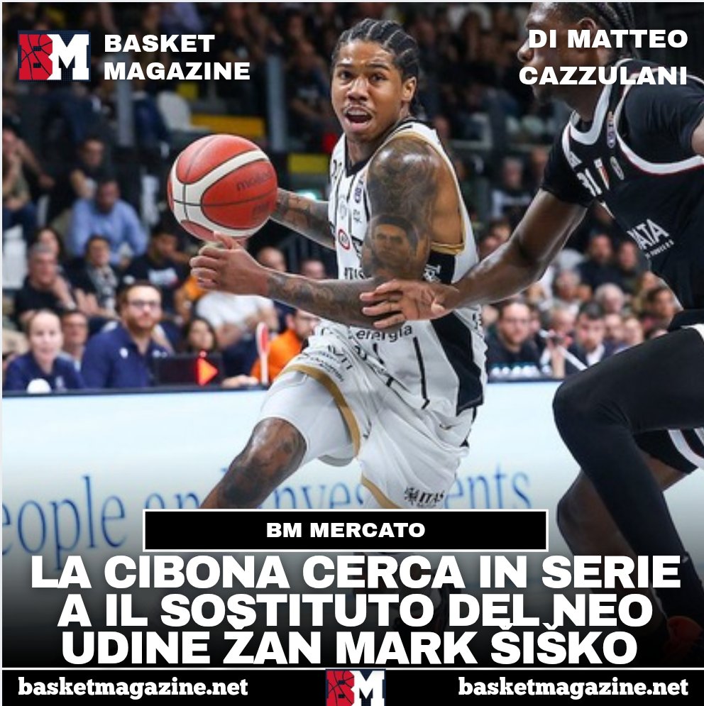 MatteoCazzulani's tweet photo. 🚨💣
La Cibona Zagabria prossima avversaria del Galatasaray di Gianmarco Pozzecco in Champions League ha messo gli occhi su una guardia della Serie A.
Ne ho scritto su 'Basket Magazine’ 👇
https://t.co/D46mdLd7zm
#kkcibona #BasketballCL #ABALiga #LBA https://t.co/1QXkQndjRq