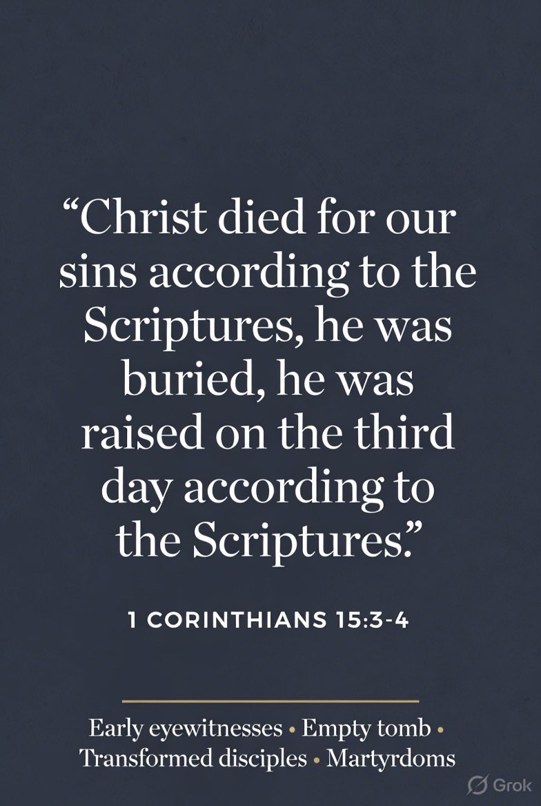 endChristphobia's tweet photo. The Gospel is simple: all have sinned and fall short of the glory of God. Christ died for our sins, was humiliated, tortured and buried, and rose again on the third day — according to the Scriptures (1 Cor 15:3-4).  A free gift for you Peter- granting eternal life.

This is grounded in early eyewitness testimony, the empty tomb first discovered by the women disciples and confirmed by Peter, the sudden transformation of the disciples, and the documented willingness of key witnesses to face horrific deaths for that testimony (James son of Zebedee executed by sword — Acts 12; James the brother of Jesus stoned — Josephus; Peter and Paul martyred in Rome under Nero). Repent (turn your back on personal pride and arrogance) and believe in Him, and you will be saved.

That message is not a cult. It is the central claim of Christianity — still affirmed by 43.9% of Australians (2021 Census) and more than 2.4 billion people worldwide.

You treated a general observation about cult leaders who moderate and censor debate as if it required a personal response, then redirected the “cult” label onto biblical quotation and talk of the devil. 

In rhetorical terms, jumping in to rebut a description that was never aimed at you is often read as the shoe fitting.

You freely mock Christian expression while applying no equivalent scrutiny to Islam and sometimes defending it. Given the well-documented higher personal and professional risks of criticising Islam, that selectivity can reasonably be read as choosing the safe target.

Religion is a protected attribute in Australia. You are free to disagree with it — the double standard remains telling.

You have 137,000 followers. I have 13. The imbalance does not make the Gospel less true. 

Scripture is clear that those who follow Christ will face opposition (John 15:18-20; 2 Tim 3:12). Thanks for providing the observational science to test the truth of this scripture. 

If you’re a true man of science, humble your heart, invite Jesus to present himself to you and observe yourself.