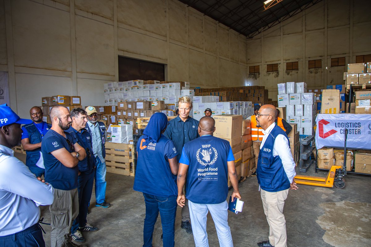 WFPChief's tweet photo. Leaving #DRC with one message: Ebola is moving fast, hitting people already facing conflict and hunger. Communities are key to ending it, but need support. @WFP offers logistics for health response, but food &amp; safety are essential. The world must step in, with speed &amp; resources. https://t.co/2swtfyn9sj