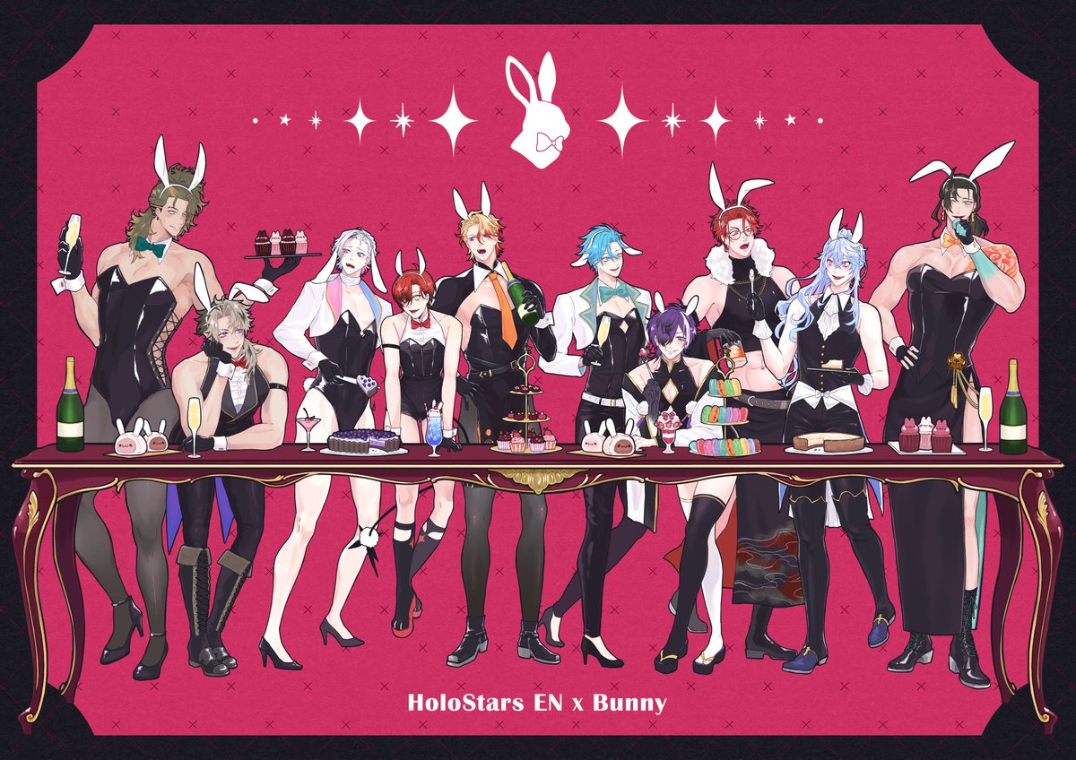 AC_09_18_'s tweet photo. 🐰バニーの日！👯‍♂️
(雖然是昨天

背面⬇️ https://t.co/5TH0Py63mx