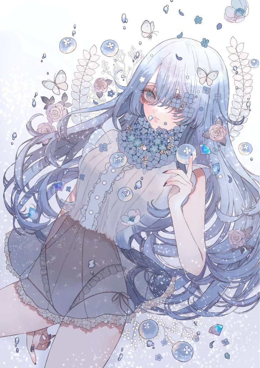 asami_lof's tweet photo. 色ラフ②！
デジタルで仕上げようかなと思うほどに気に入ってます
アナログではこの色味は表現できないかもしれないと思うと水彩に移行するのがこわい…😱
でもアナログも大好きだから、がんばって塗るー！ https://t.co/9z2nfXjtin