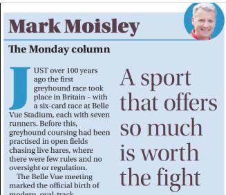 BlanningCharlie's tweet photo. Ignorant twaddle. Coursing - "Few rules and no oversight or regulation." Waterloo Cup 1836, National Coursing Club 1858, Greyhound Stud Book 1882, Irish Coursing Club 1916, Irish Stud Book 1923. Who does the Commercial Director of the GBGB think started greyhound racing? https://t.co/hU8AbCU362