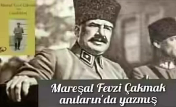 Bandral11's tweet photo. ''Harbiyeden mezun olup, Abdulhamit'e düşman olmayan tek bir subay bile yoktu. Bunun nedeni çoktur. Misal 1897 de Yunan'ı cephede yendik lakin kazandığımız Teselya dahil ne varsa, İngilizlerden korkup masada geri verdi. Manastır'da Rus baskısıyla suçsuz askerlerimizi idam ettirdi. ''Bu zillet ne zaman bitecek diye dua ederdik.''
Mareşal Fevzi Çakmak
