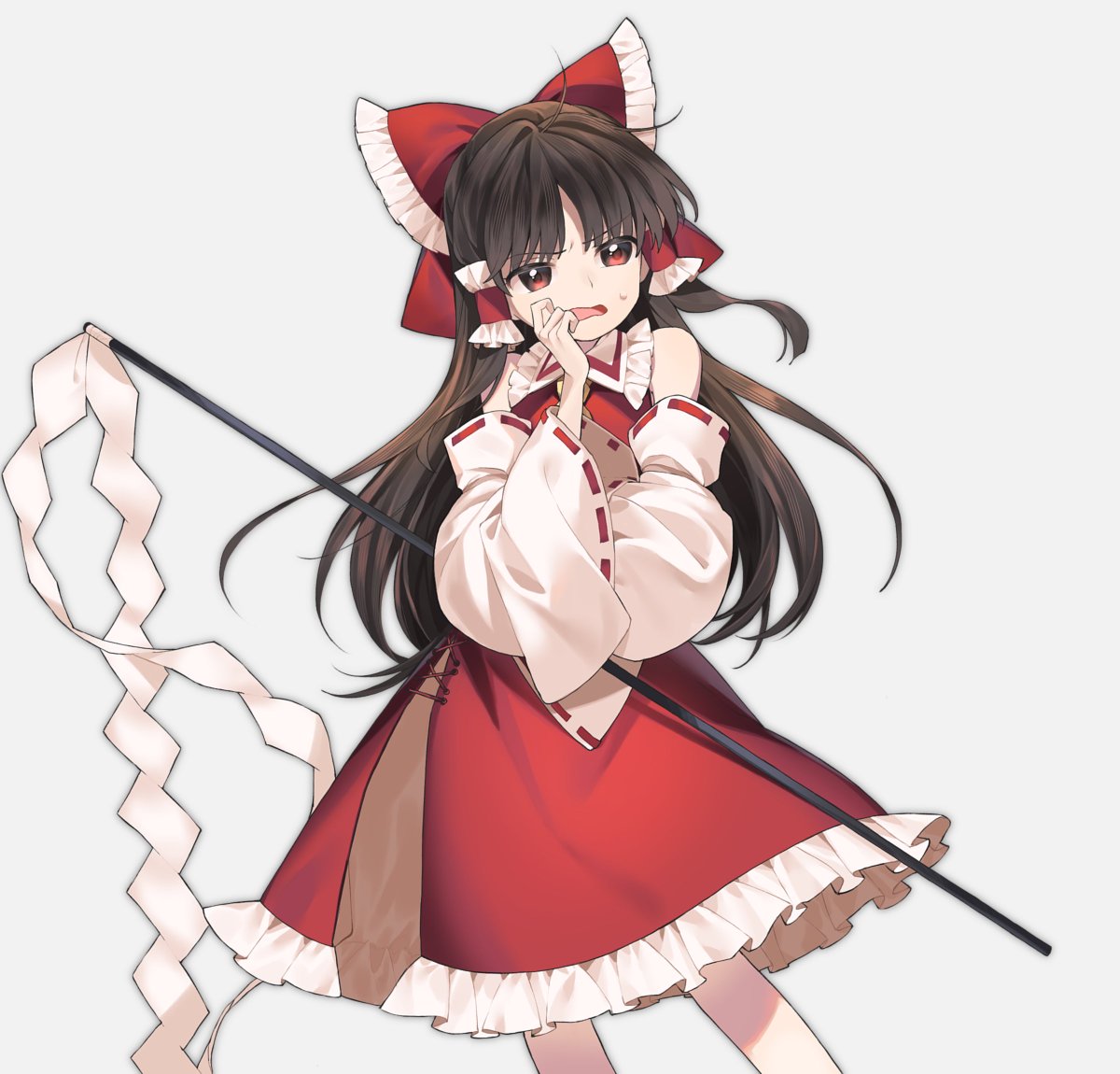 KEiki8296's tweet photo. 東方:博麗霊夢 https://t.co/6PCw2ecSRz
