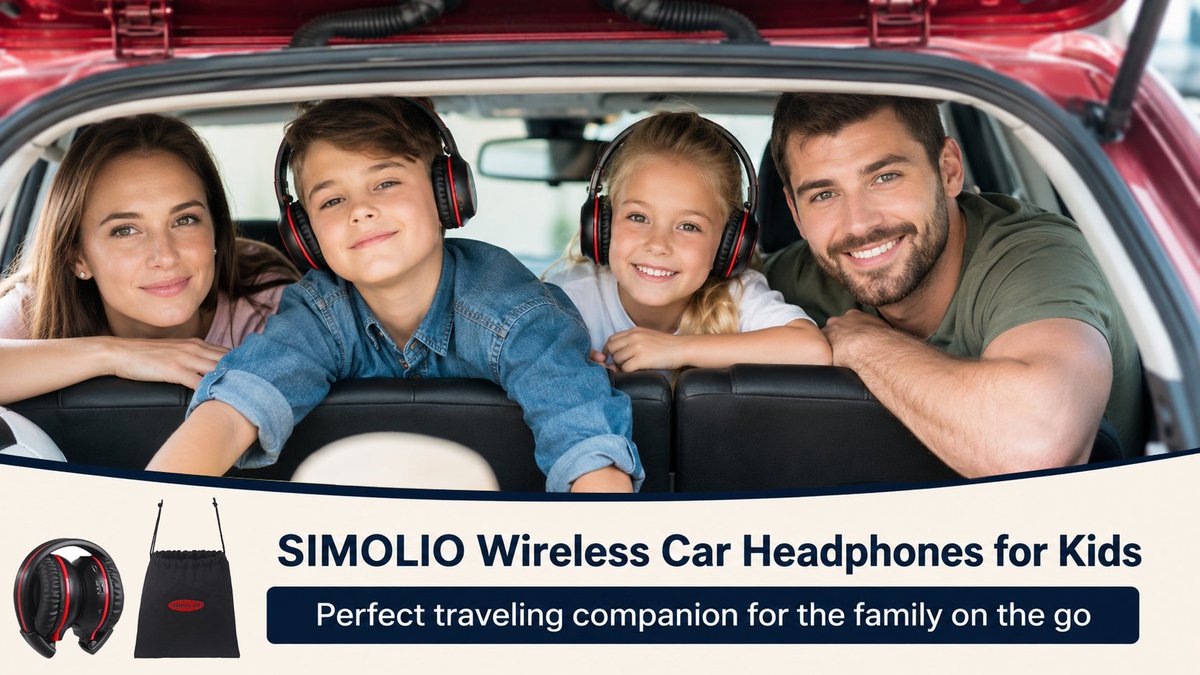 Simolio_Audio's tweet photo. Long road trips just got easier with SIMOLIO IR Headphones! 

Comfortable Fit for Kids 
Foldable &amp; Travel-Friendly Design
Perfect Companion for Family Road Trips

Make every drive a fun adventure with SIMOLIO! 

#SIMOLIO #IRHeadphones #FamilyRoadTrip #KidsHeadphones #CarHeadphone https://t.co/WKUuqt46tc