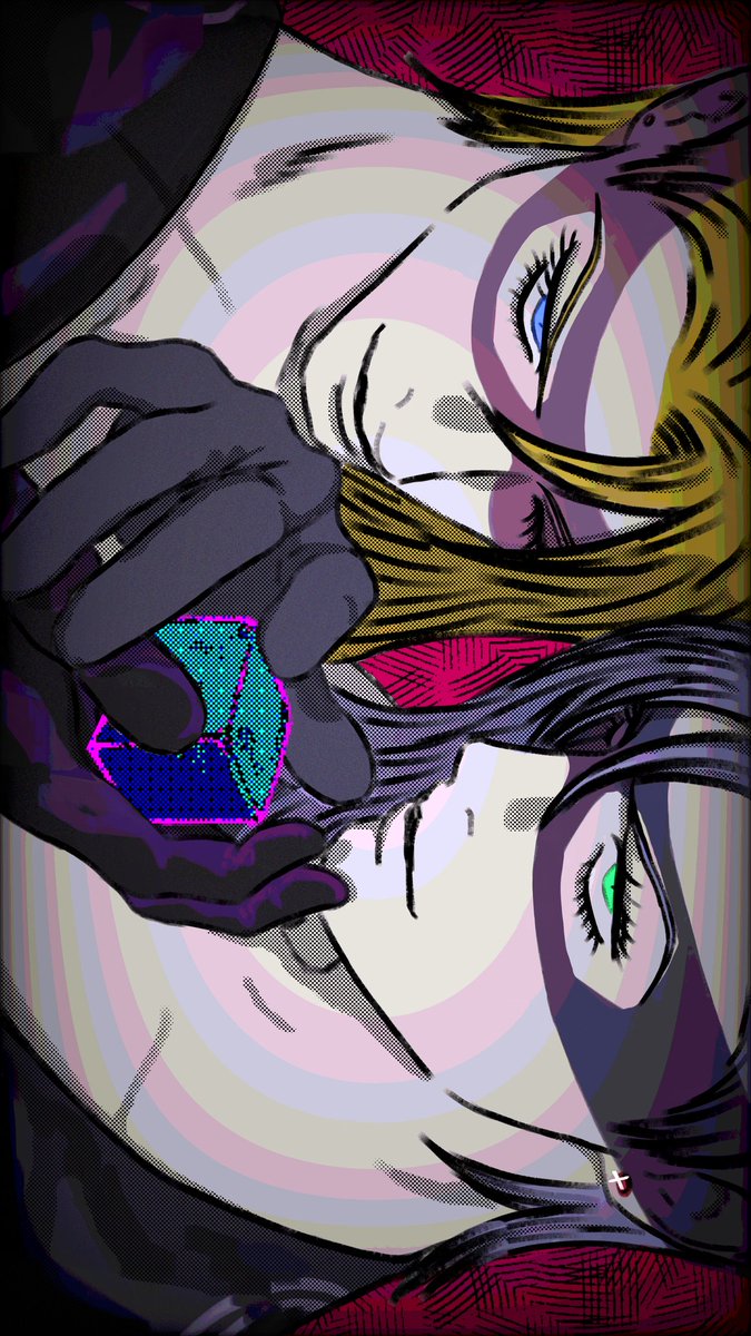 77yjjm's tweet photo. 2Pカラー #jjba #jjbafanart https://t.co/56Nxrk5MVz