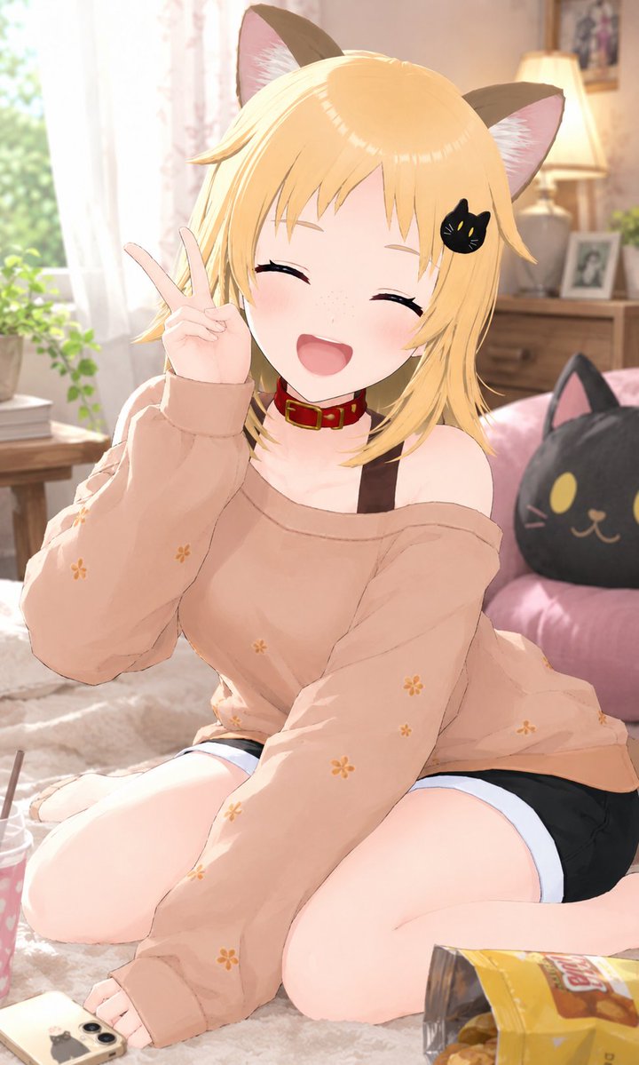 neneko_neko222's tweet photo. 今夜は待機するにゃ！ https://t.co/zH3Z3OYKcM