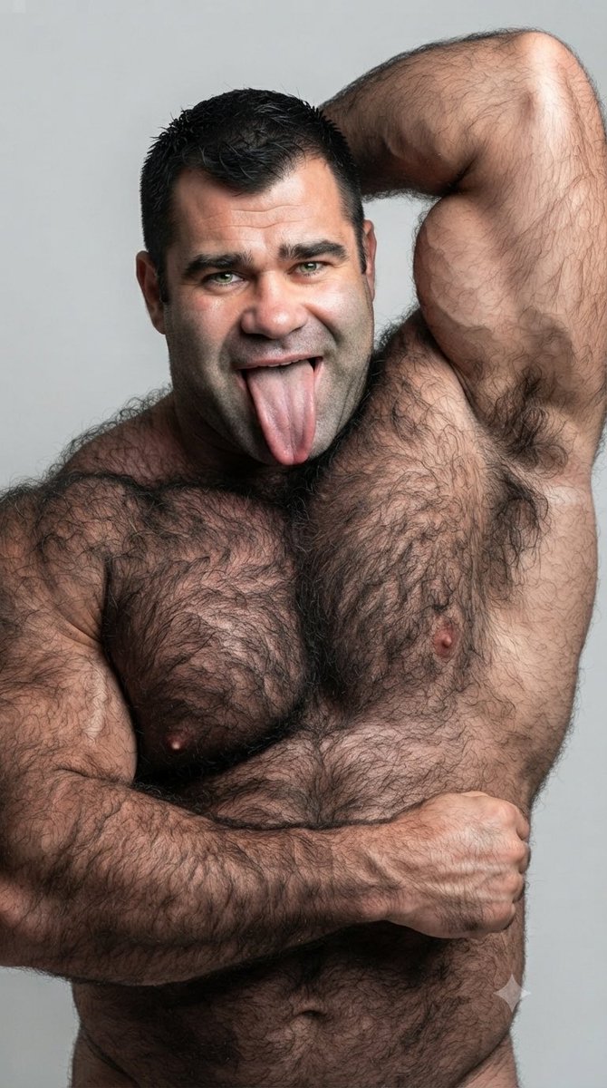 badgersbaraart's tweet photo. Musclebear https://t.co/9c6g7rA2Q5