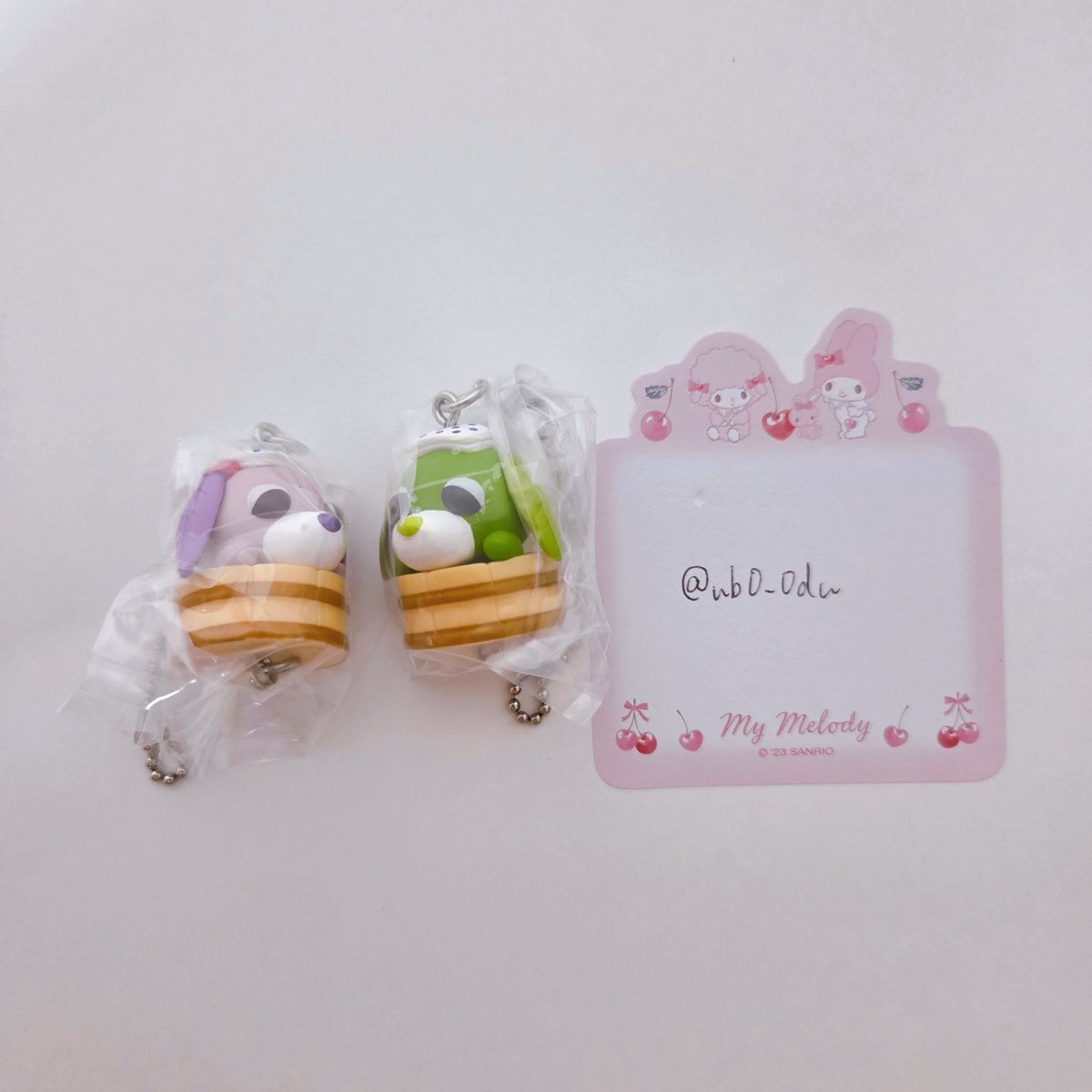 ub0_0du's tweet photo. 【交換】お茶犬 温泉まったり ゆらゆらつながるマスコット ガチャガチャ

譲：リョク、ハナ

求：チャイ1、アール1

郵送希望
検索からでもお声がけください https://t.co/dpj90Vq5vw