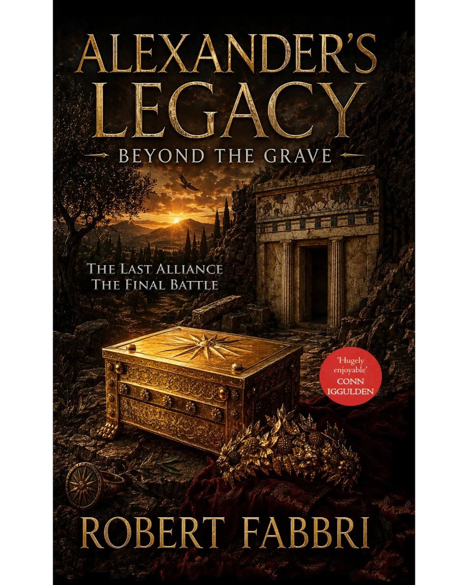 AlessandroIIIdM's tweet photo. The final book of the Alexander’s Legacy Series “Beyond the Grave” by Robert Fabbri is out!

https://t.co/eJFy0eQjH0

#RobertFabbri #AlexandersLegacy #BeyondtheGrave

 #AlexandertheGreat 
#AlessandroIIIdiMacedonia #ἈλέξανδροςὁΜέγας #Alexandros #alexandertheconqueror https://t.co/NrtHXpBqiG