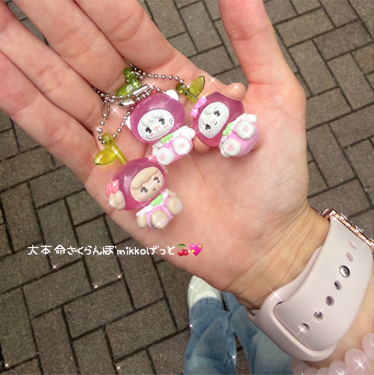 amato__msy's tweet photo. お友達が見つけてくれたきゃわすぎ〰️
mikkoげっとさくらんほ🍒𐔌՞⸝⸝ʚ̴̶̷̷ · ʚ̴̶̷̷⸝⸝ ՞𐦯🎀 https://t.co/8zJl2HJnqT