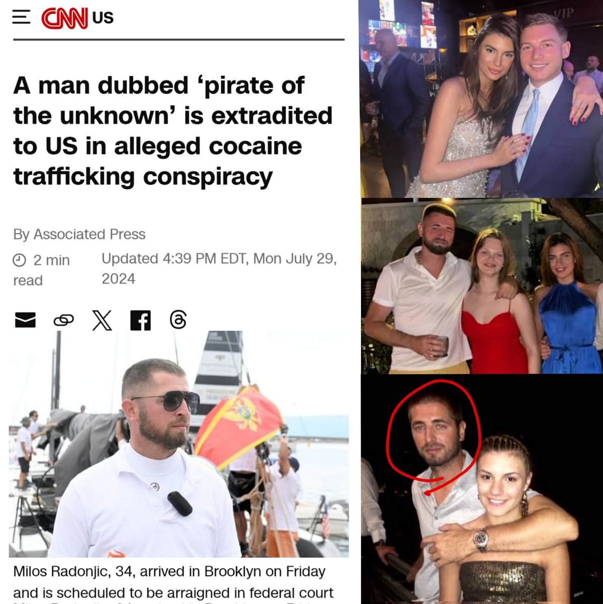 OneFinanceGuy's tweet photo. Reform & Montenigrin mafia: this is getting more serious by the hour. George Cottrell dated for many years the sister of an international drug trafficker arrested in Italy for  drug smuggling and who belongs to the Kavac clan. Now Bylines saying his accountant, who operates a shell in London ("Tesla Energy") that moved £2.8m is also in a direct relationship with a Kavac clan member. Is drug trafficking serious enough to be looked at by UK authorities?
Details:
1) https://t.co/9uaYrHwB3I

2) https://t.co/2fmAc8tuPT