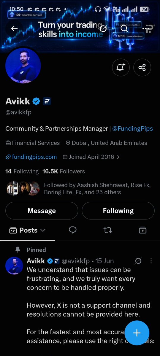 itykonnect's tweet photo. @erti_trades @fundingpips @E_lyonpips @woyens737 @obialorco 
Done ✅ 
Hope I can get the chance to have a great start from a wonderful firm this month. Thanks in advance https://t.co/8087nukUtQ