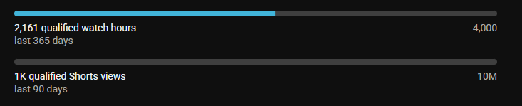 BooHarborSeal's tweet photo. @TeamYouTube
my watchhours wont update when i streamed and got more than one watchhours it just counted one https://t.co/WrHRhQd0kl